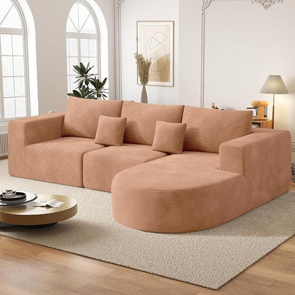 Boneless Couches for Living Room, Cloud Sectional Couch - Image 8
