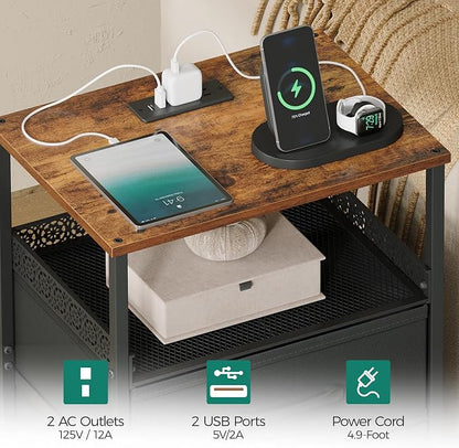 JARHETUN Nightstand Set of 2 - Image 5
