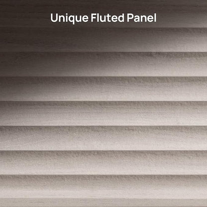 SICOTAS Buffet Cabinet with Storage Accent Sideboard Modern Credenza with Doors - Image 4