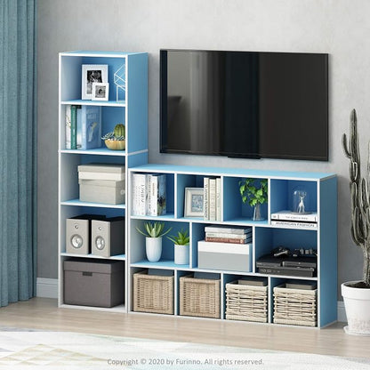 Furinno LUDER Book Shelf, 5-Tier Bookshelf, Bookcase - Image 2