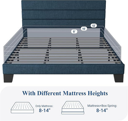 Allewie King Size Platform Bed Frame - Image 7