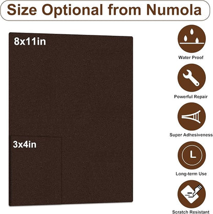 Numola Leather Repair Patch 3×4 inch Self-Adhesive Leather Repair Tape - Image 2