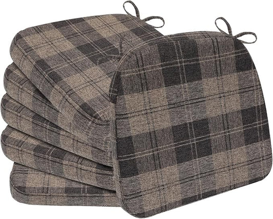 AAAAAcessories D-Shaped Chair Cushions, Machine-Washable Cover by AAAAAcessories