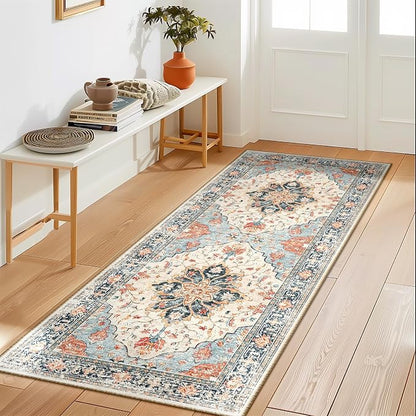 RELEANY Area Rugs 2'x5' Runner Rug Non Slip Washable by RELEANY