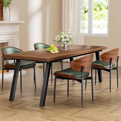 YaFiti Dining Chairs Set of 8, Dining Room and Kitchen Chairs, Mid Century - Image 4