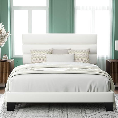 Allewie Queen Size Platform Bed Frame by Allewie