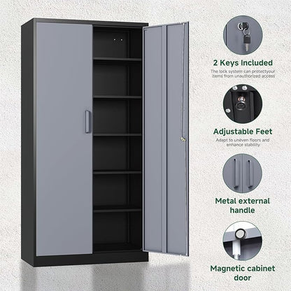 Letaya Metal Storage Cabinets - Image 6