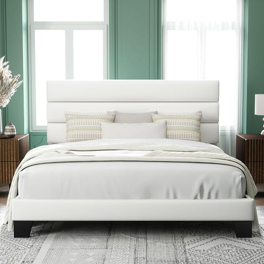 Allewie King Size Platform Bed Frame by Allewie