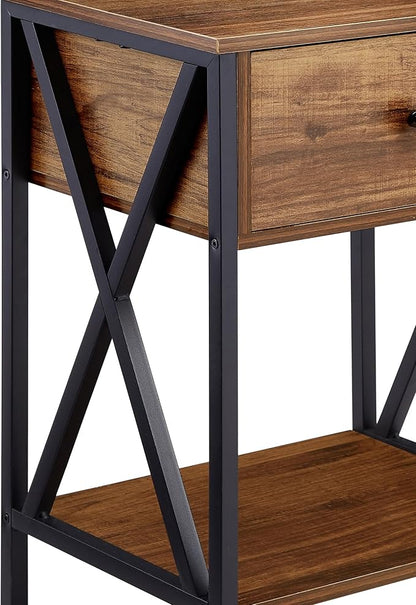 VECELO Nightstands Set of 2, Modern Bedside End Tables, Night Stands - Image 9