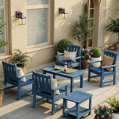 Stoog 3-Piece All-Weather Garden Chairs Set of 2 - Image 8