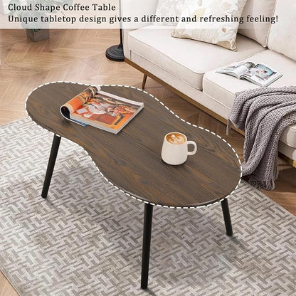 Modern Coffee Tables for Living Room Cloud Shape Center Table Industrial - Image 5