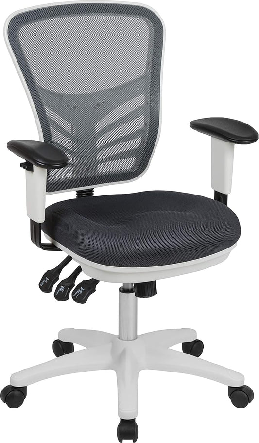 Flash Furniture Nicholas Mid-Back Swivel Office and Gaming Chair, Ergonomic by FlashFurniture