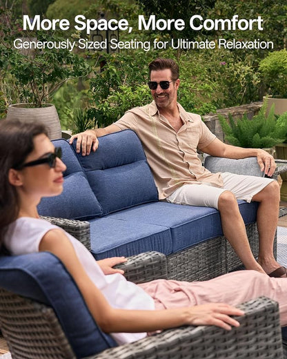 Luxury 5-Piece Patio Furniture Set - Image 4
