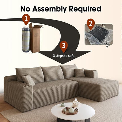 AUGOP 96" Sectional Couches for Living Room Modern Modular Sofa - Image 6