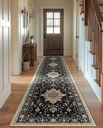 RELEANY Area Rugs 2'x10' Runner Rug Non Slip Washable - Image 4