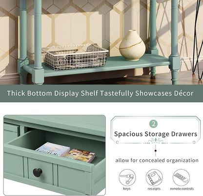 Harper & Bright Designs TREXM Daisy Series Console Table Traditional Design - Image 5