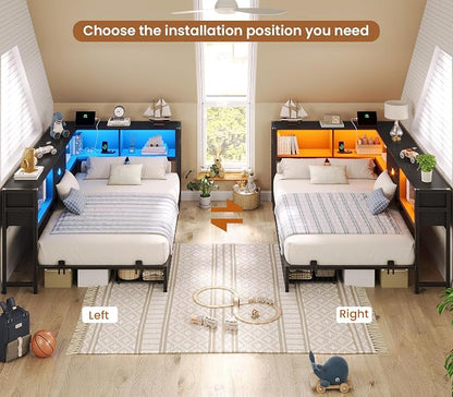Hasuit Twin Corner Bed Frame - Image 7