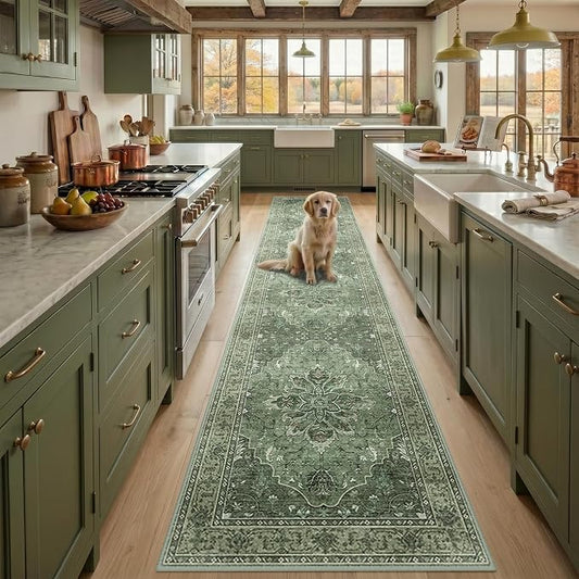 RELEANY Area Rugs 2'x9' Runner Rug Non Slip Washable by RELEANY
