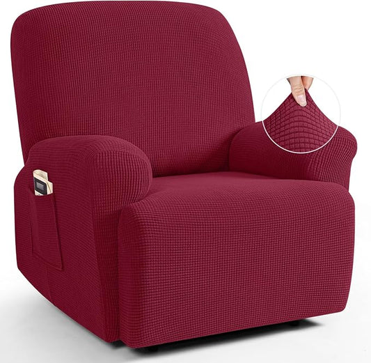 TAOCOCO Oversized Recliner Chair Covers, 1 Seater Streach Recliner Covers Soft by TAOCOCO