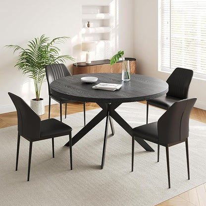 Zerifevni 45.3" Round Dining Table Set - Image 2