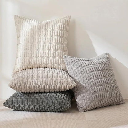 Fancy Homi 4 Packs Decorative Throw Pillow Covers - Image 3