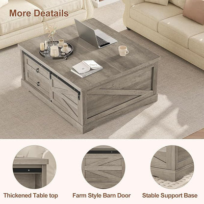 Itaar 39.4'' Lift Top Coffee Table - Image 7