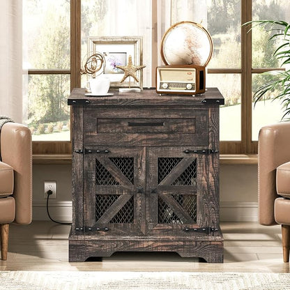 RALGEND Farmhouse End Table - Image 8