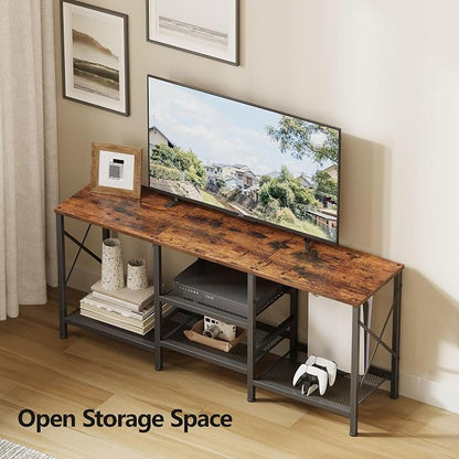 JARHETUN TV Stand for 55 Inch TV, Entertainment Center - Image 4