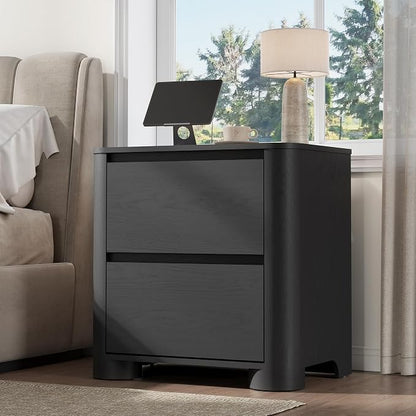 YANSNWO Minimalist Dresser and Nightstand Sets 4 Piece Bedroom Set, Wide & Tall - Image 6