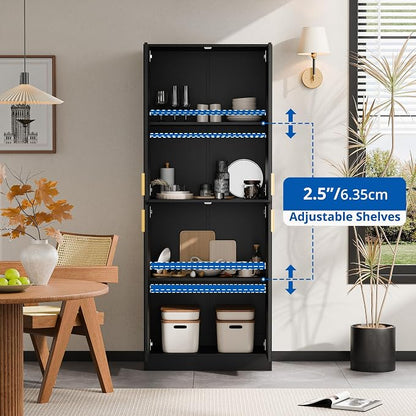 Cozy Castle Kitchen Pantry Cabinet - Image 5