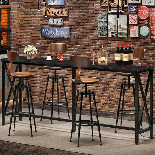CHOEZON 70.9'' Bar Table, Kitchen Dining Table by Choezon