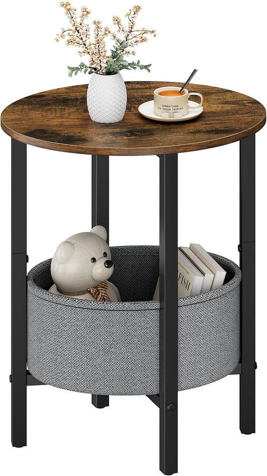 Vagusicc Round Side Table End Table by Vagusicc