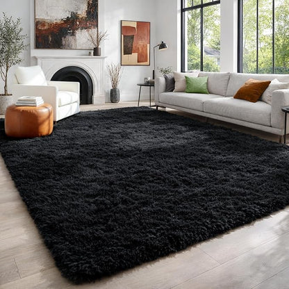 PAGISOFE Fluffy Shaggy Area Rug - Image 4