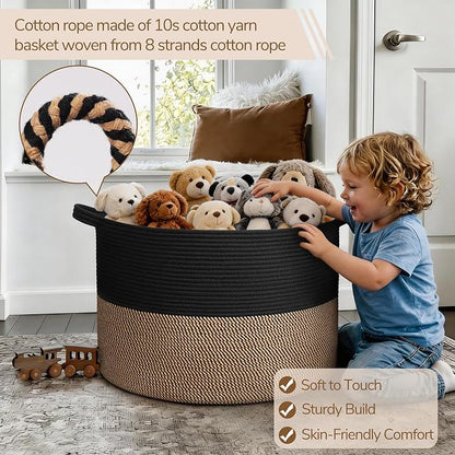 INDRESSME 115L Extra Large Storage Baskets - Image 3