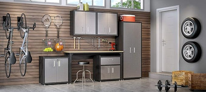 Manhattan Comfort Fortress Garage Work Table - Image 9
