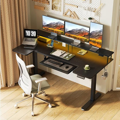 OffiGo U Shaped Electric Standing Desk - Image 2