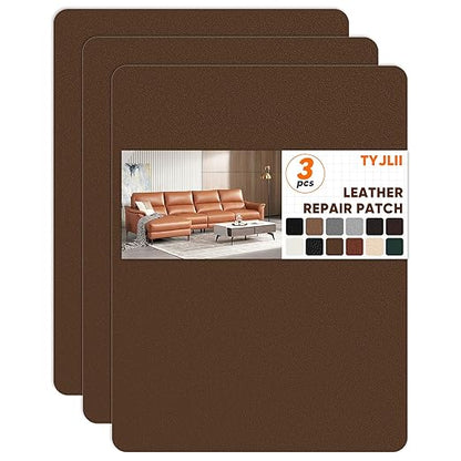 Leather Repair Patch Self Adhesive, 8.3″ x 11″ Vinyl Patch Kit, Leather Repair by Unknown