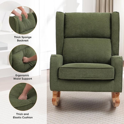 HCHAIRH Nursery Rocking Chairs, Rocking Chair Nursery - Image 8