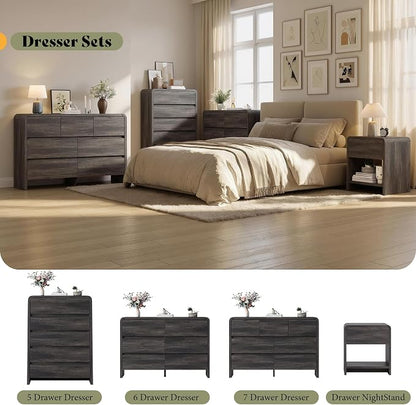 AMERLIFE Modern 3-Piece Bedroom Furniture Set - Image 8