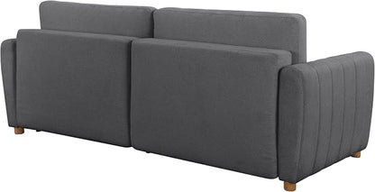 Serta Galway 91.7" Convertible Sleeper Sofa, Queen Size, Wall-Hugging - Image 8