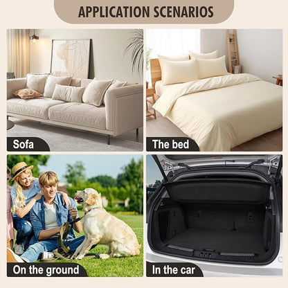 Genina Waterproof Couch Cover, Washable Anti-Slip 51 inch Loveseat Sofa Covers - Image 6