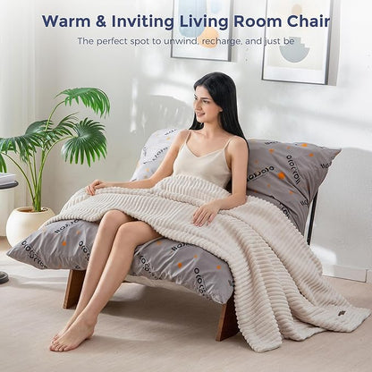 MAXYOYO Adjustable Living Room Chair, Convertible Bean Bag Chair & Recliner - Image 3