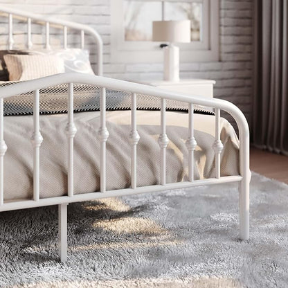 SHA CERLIN Queen Size Metal Platform Bed Frame - Image 8