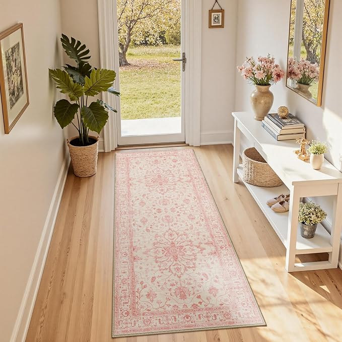 RELEANY Area Rugs 2'x6' Runner Rug Non Slip Washable by RELEANY