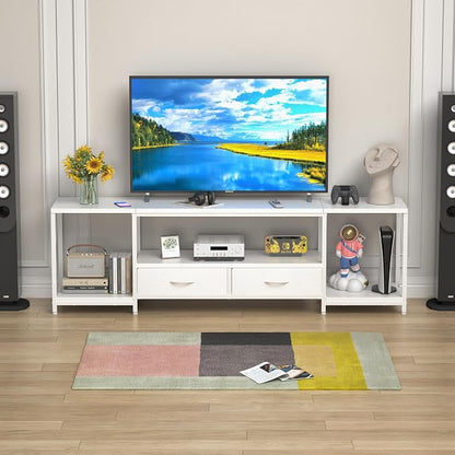 GYIIYUO TV Stand with Fabric Drawers - Image 8