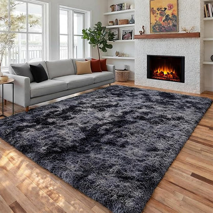 PAGISOFE Abstract Soft Shaggy Rugs by PAGISOFE