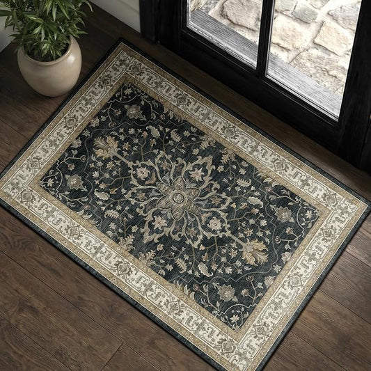 RELEANY Area Rugs 2'x3' Kitchen Rugs Entry Rug Small Rugs by RELEANY