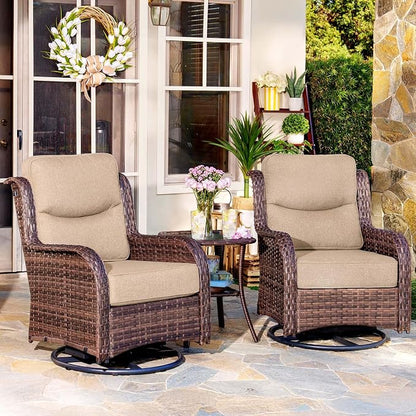 HILLGA 3-Piece Luxury Patio Furniture Set by HILLGA