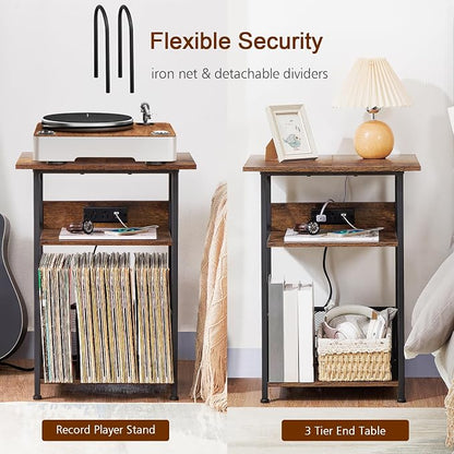 AMHANCIBLE Record Player Stand - Image 5