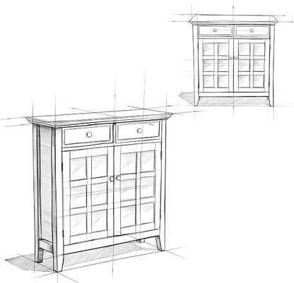 SIMPLIHOME Acadian Storage Cabinet - Image 14